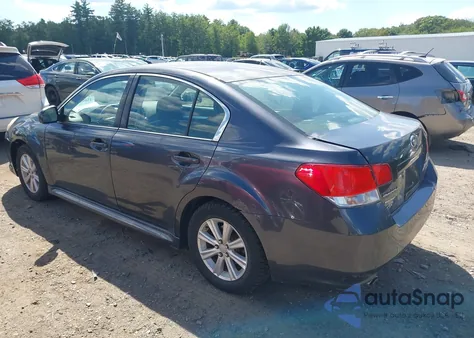 2012 Subaru Legacy 2.5I Premium from USA, damaged, VIN 4S3BMBB62C3032316